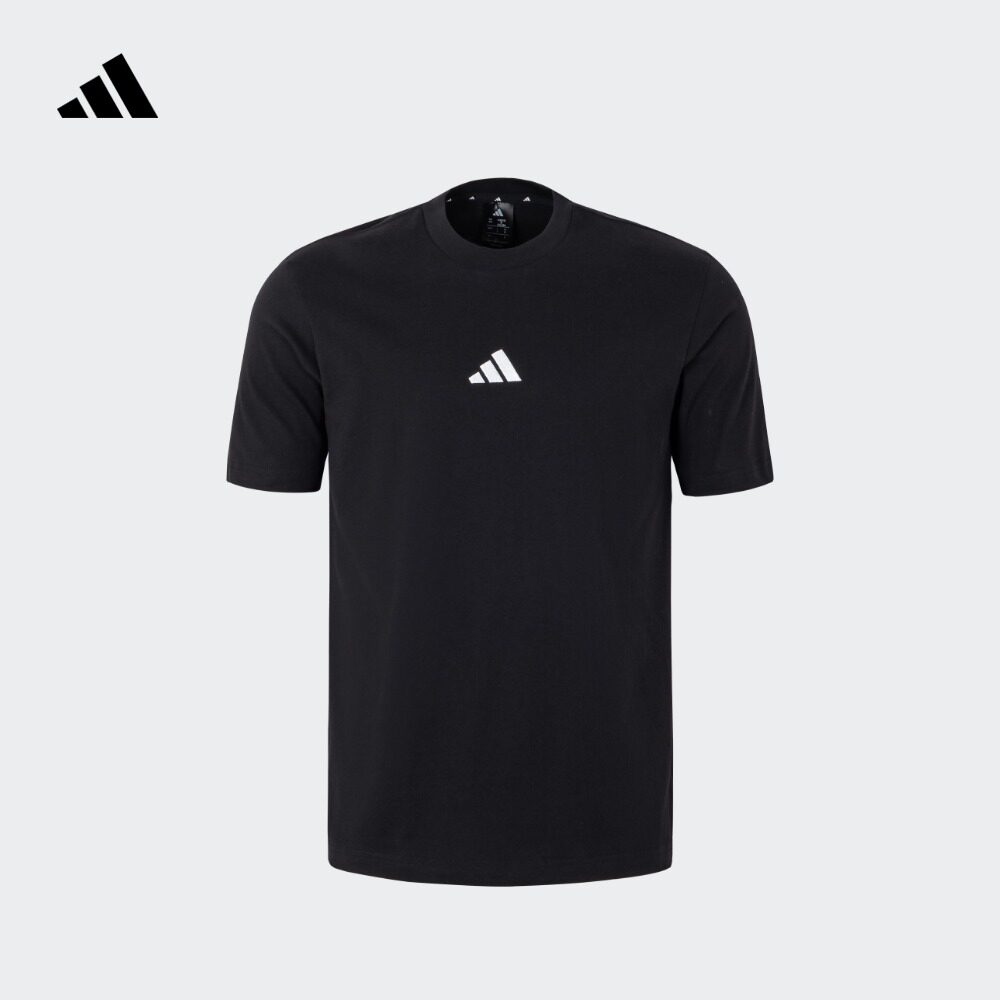 休闲纯棉上衣短袖T恤男装adidas阿迪达斯官方轻运动JY8561