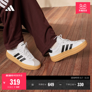 BOLD厚底復(fù)古板鞋 「T頭鞋 」VL COURT adidas阿迪達(dá)斯輕運(yùn)動(dòng) 德訓(xùn)鞋