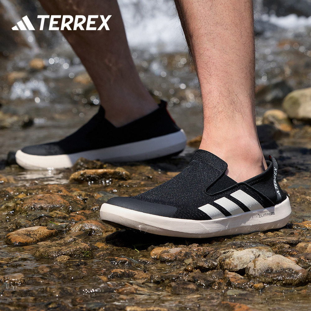 BOAT SLIP-ON CLIMACOOL户外排水溯溪鞋男女adidas阿迪达斯TERREX