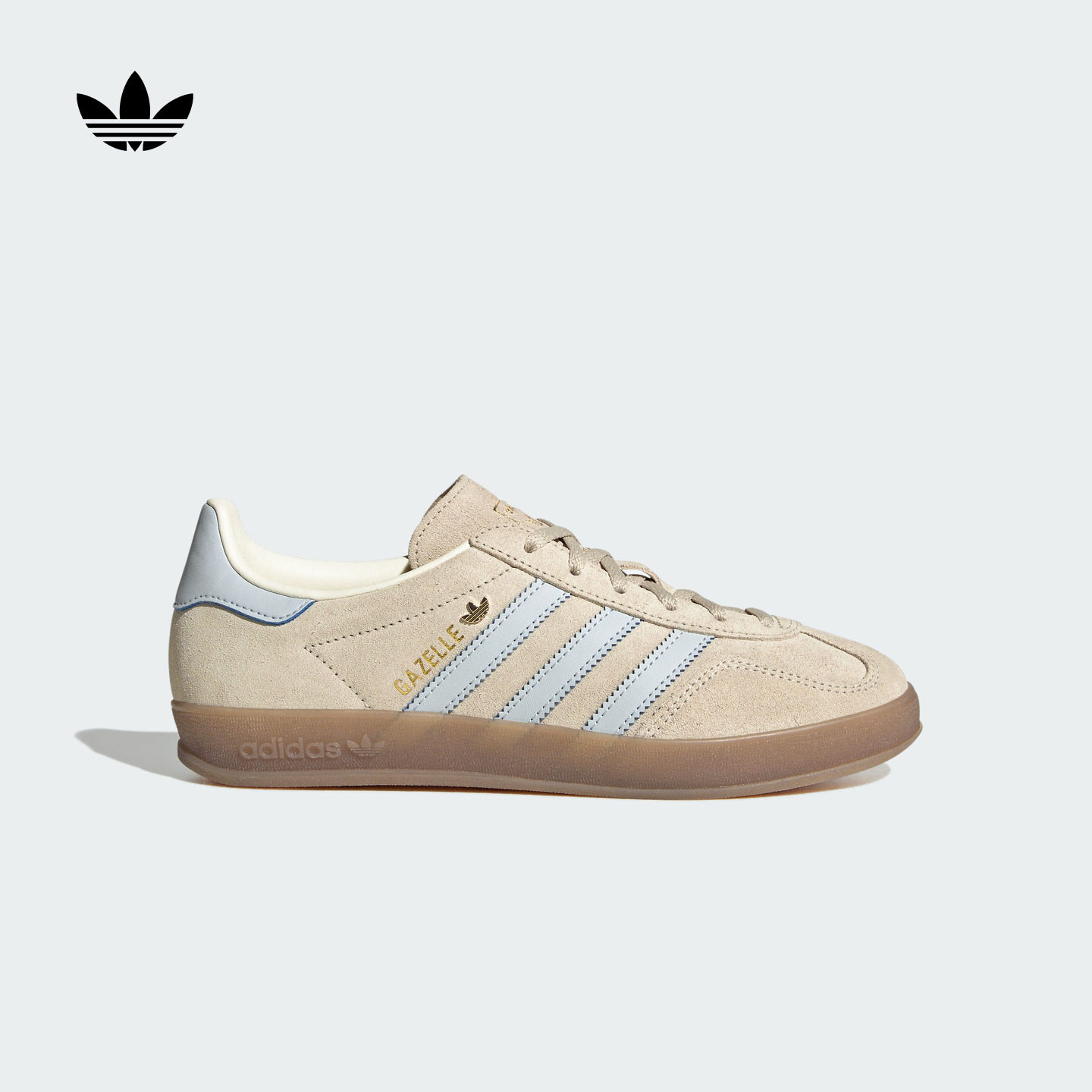 「T头鞋」GAZELLE INDOOR板鞋德训鞋男女adidas阿迪达斯三叶草
