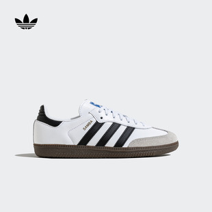 德训鞋 大童「T头鞋 板鞋 OG经典 adidas阿迪达斯三叶草 」SAMBA