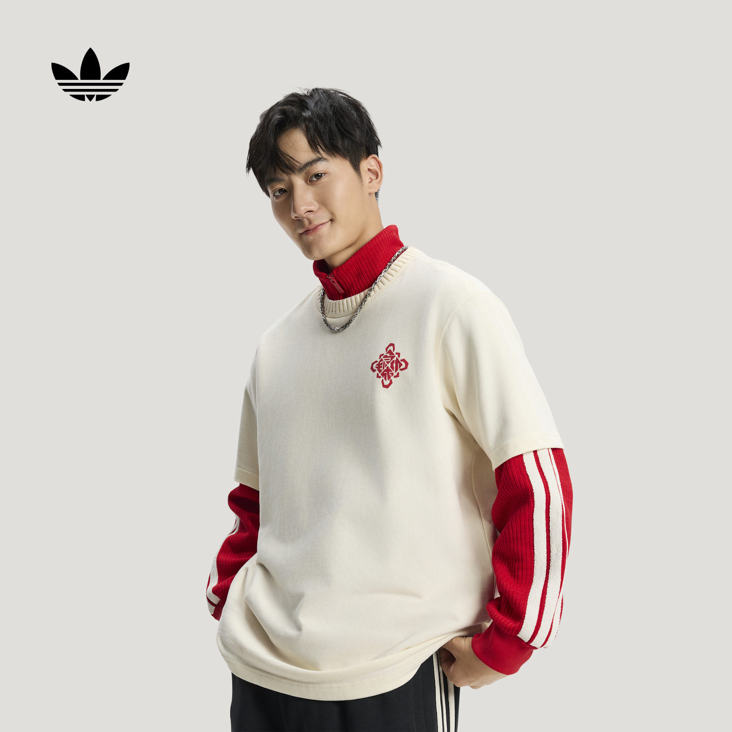 新年款简约宽松纯棉圆领运动短袖T恤男女adidas阿迪达斯三叶草,运动服/休闲服装,运动T恤,淘宝优惠券,粉丝福利购,淘宝优惠卷