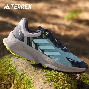 adidas阿迪达斯TERREX SOULSTRIDE FLOW女GORE-TEX防水越野跑鞋