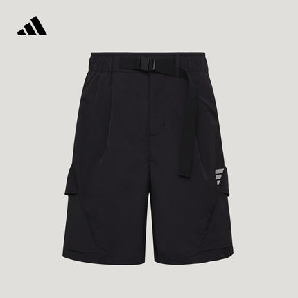 FOS系列未来感潮流休闲短裤男装夏季新款adidas阿迪达斯轻运动
