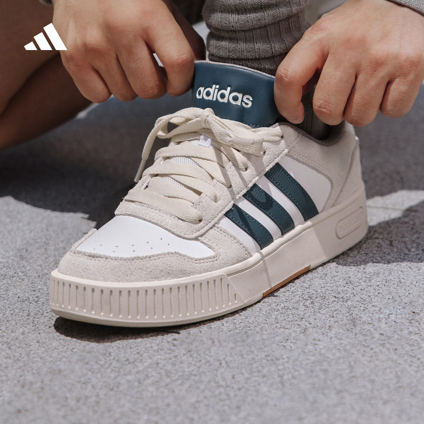 「小锯齿」D-PAD CLASSIC美高风篮球风板鞋男女adidas阿迪达斯,运动鞋new,板鞋,淘宝优惠券,粉丝福利购,淘宝优惠卷