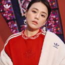 马思纯同款 阮菲菲联名运动卫衣女装 adidas阿迪达斯官方三叶草