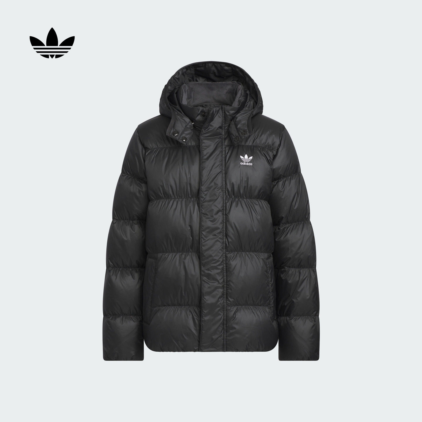阿迪达斯三叶草男女大童羽绒服