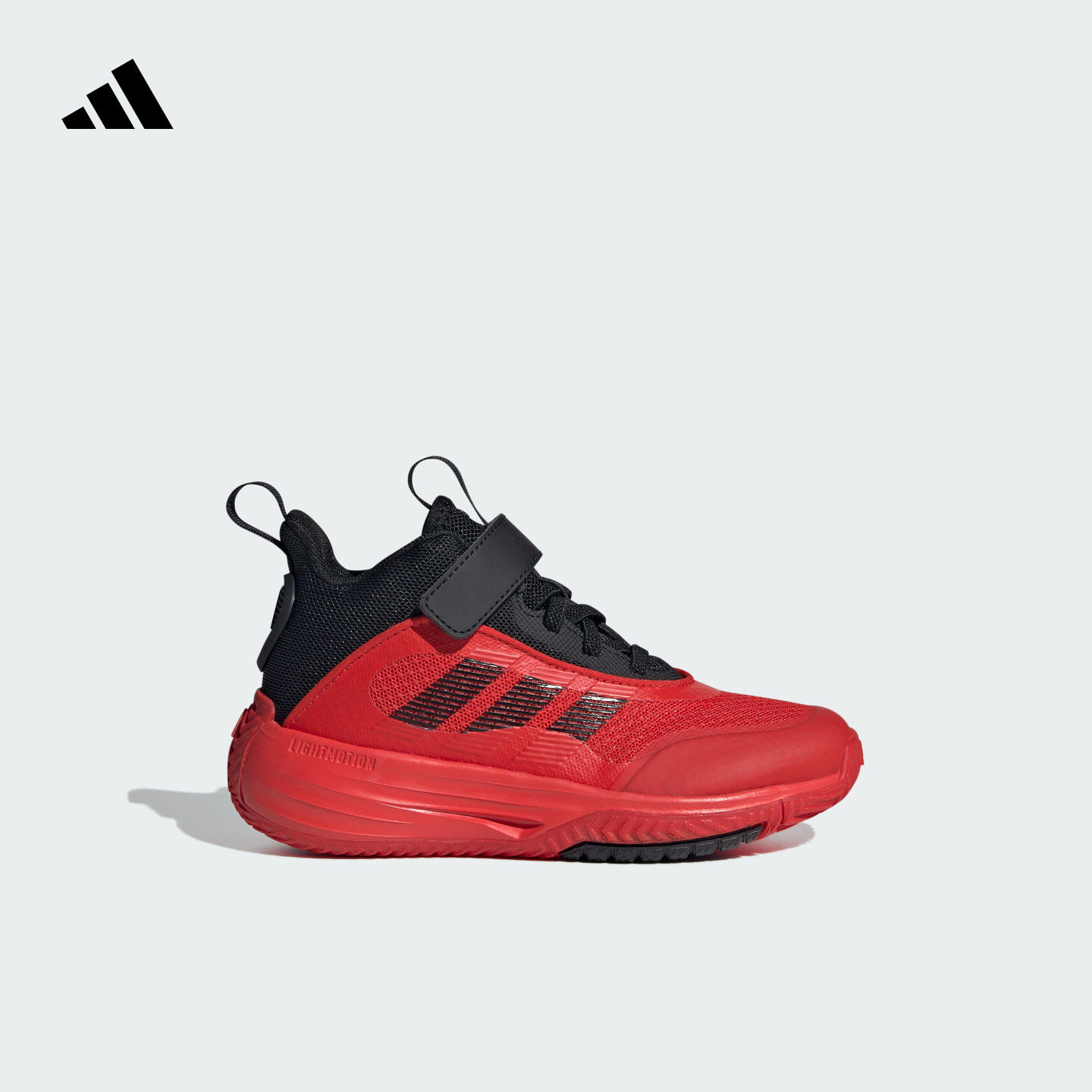 小童OWNTHEGAME 3.0中高帮魔术贴团队款实战篮球鞋adidas阿迪达斯