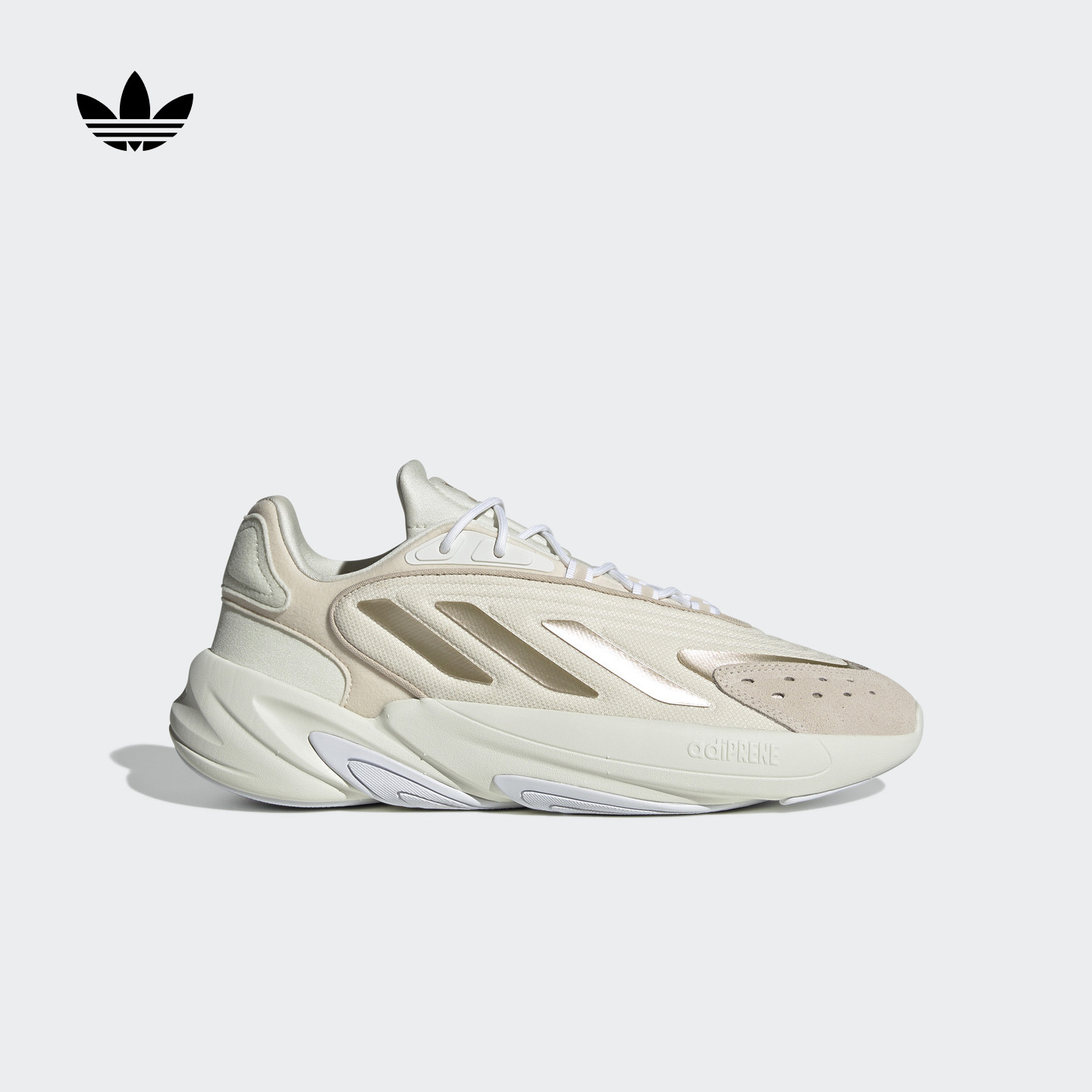 阿迪达斯三叶草厚底增高老爹鞋