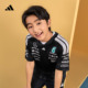 男大童梅赛德斯AMG马石油F1车队速干运动短袖 T恤adidas阿迪达斯
