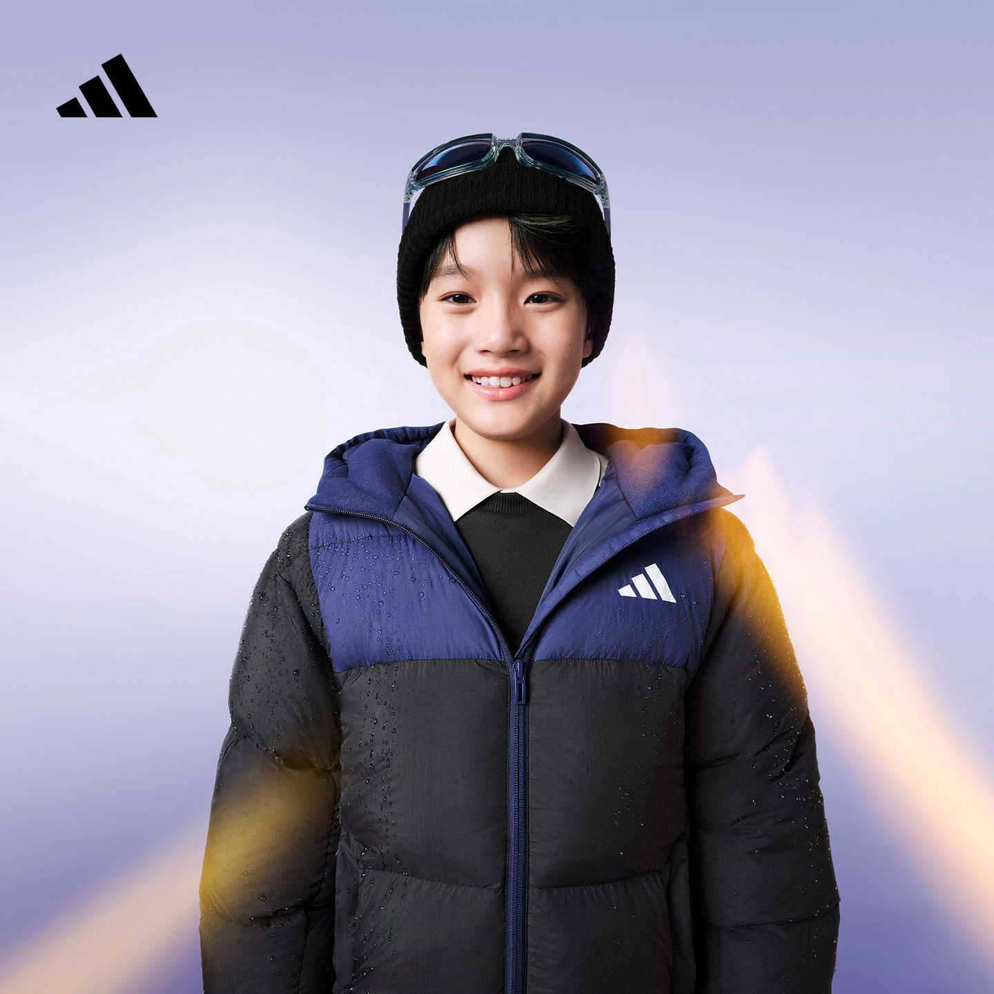 阿迪达斯男女小童羽绒服