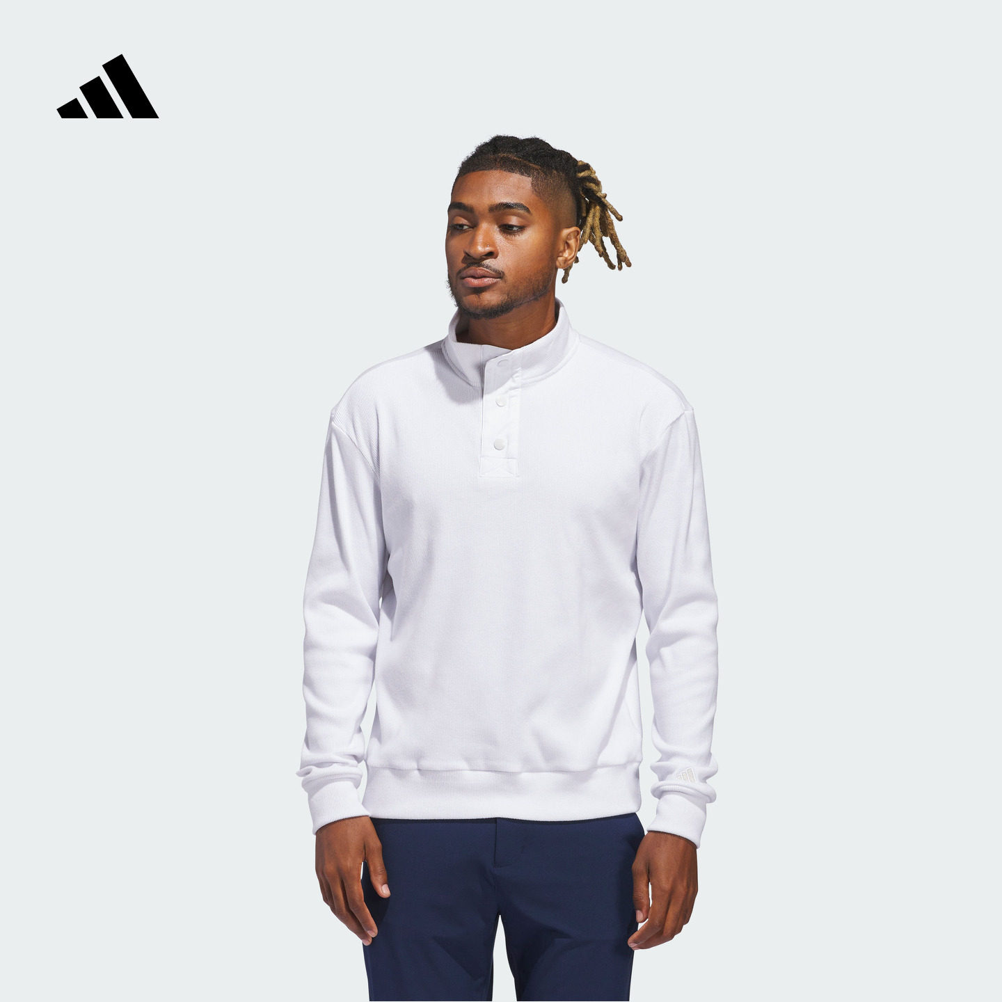 阿迪达斯高尔夫男子套头衫