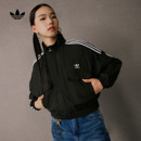 三条纹短款 adidas阿迪达斯官方三叶草KG8512 休闲夹克外套女装