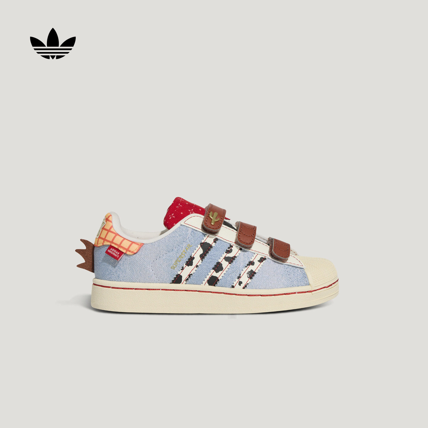 小童迪士尼联名SUPERSTAR II新年款经典板鞋adidas阿迪达斯三叶草,童鞋/婴儿鞋/亲子鞋,板鞋,淘宝优惠券,粉丝福利购,淘宝优惠卷