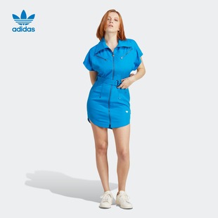 运动短袖 经典 连衣裙女装 春季 adidas阿迪达斯官方三叶草IB5790