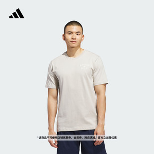 adidas阿迪达斯官方KB2415 新款 舒适纯棉高尔夫运动短袖 T恤男装