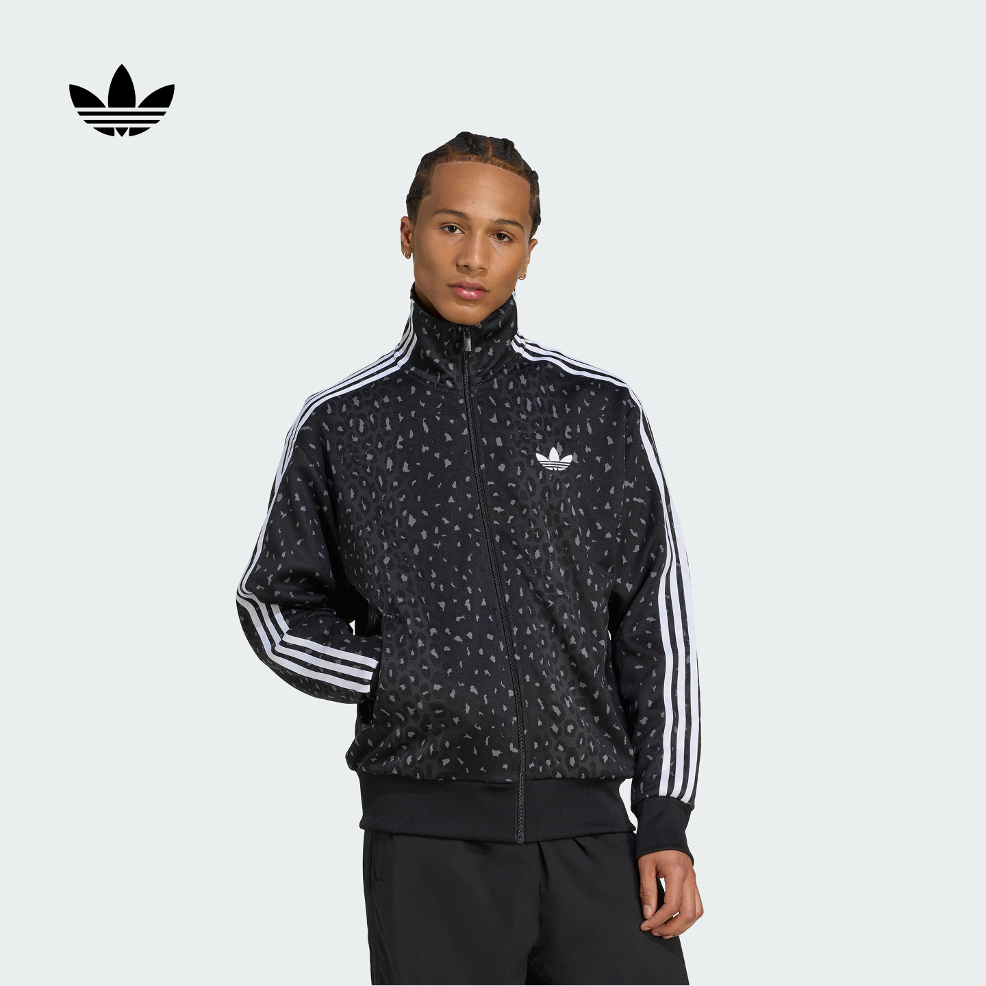 阿迪达斯三叶草男子运动夹克外套