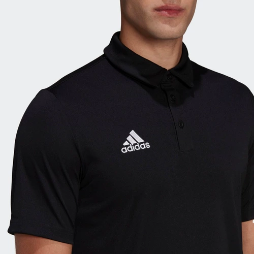 Adidas, быстросохнущая футбольная спортивная футболка polo для тренировок, короткий рукав