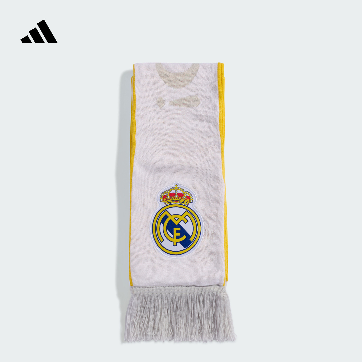 皇家马德里足球休闲文化围巾男女秋冬adidas阿迪达斯官方JX3187