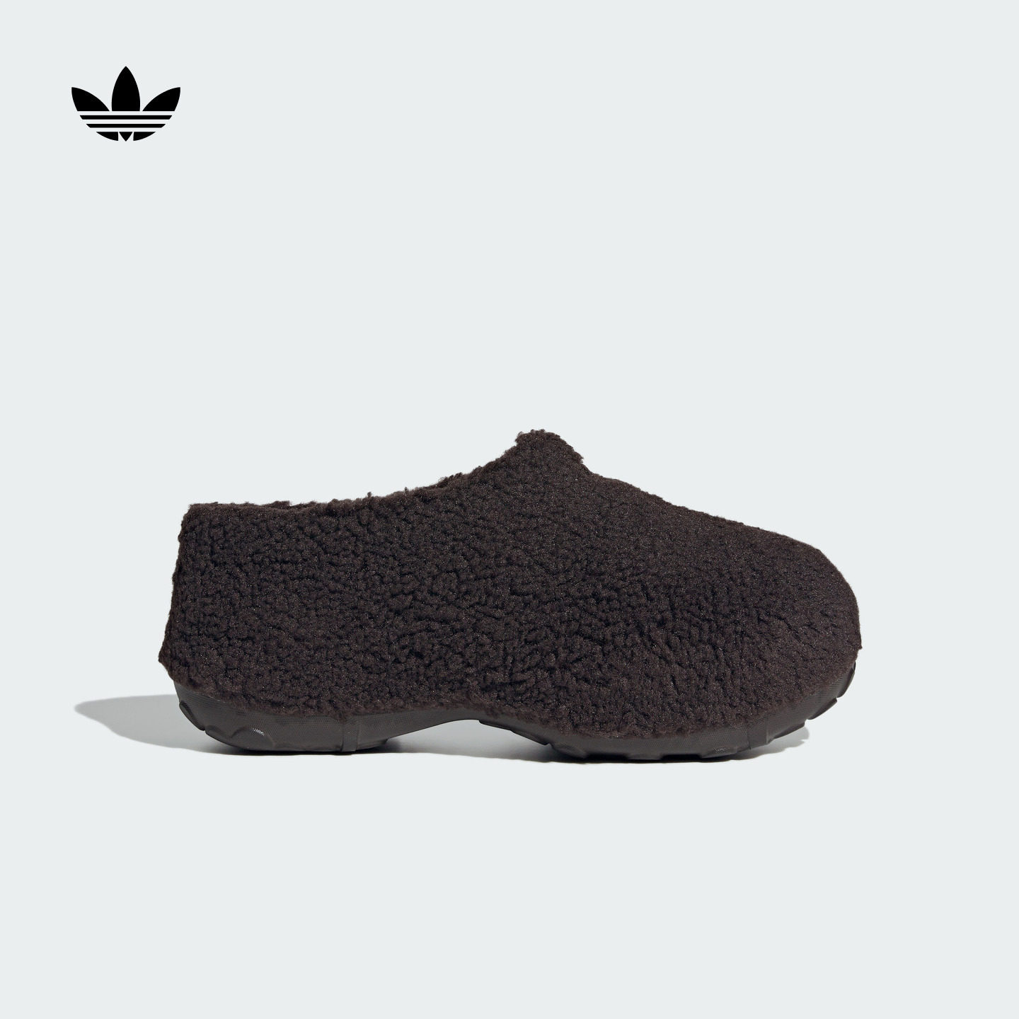 ADIFOM STAN MULE W加绒保暖厨师鞋穆勒鞋女adidas阿迪达斯三叶草,运动鞋new,运动休闲鞋,淘宝优惠券,粉丝福利购,淘宝优惠卷