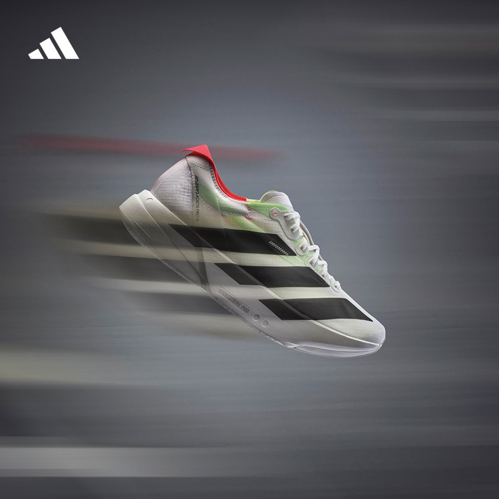ADIZERO ADIOS PRO 4超轻缓震碳柱专业竞速跑鞋adidas阿迪达斯