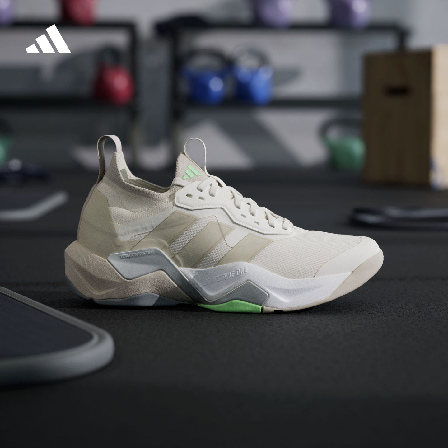 闪电弯 RAPIDMOVE ADV 2超轻缓震综合训练运动鞋adidas阿迪达斯