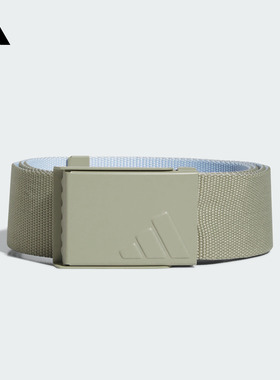 双面梭织高尔夫休闲运动腰带男子新款adidas阿迪达斯官方KC3703
