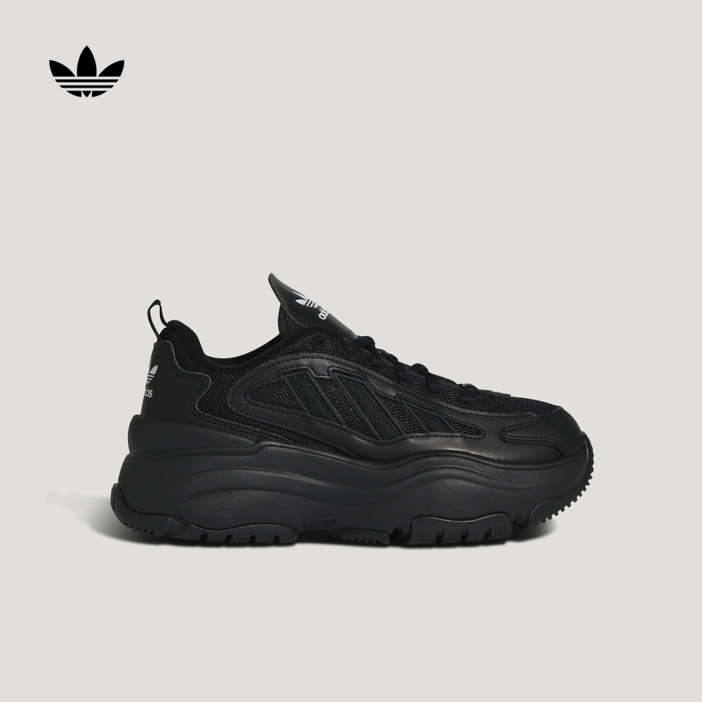 阿迪达斯三叶草女厚底经典老爹鞋