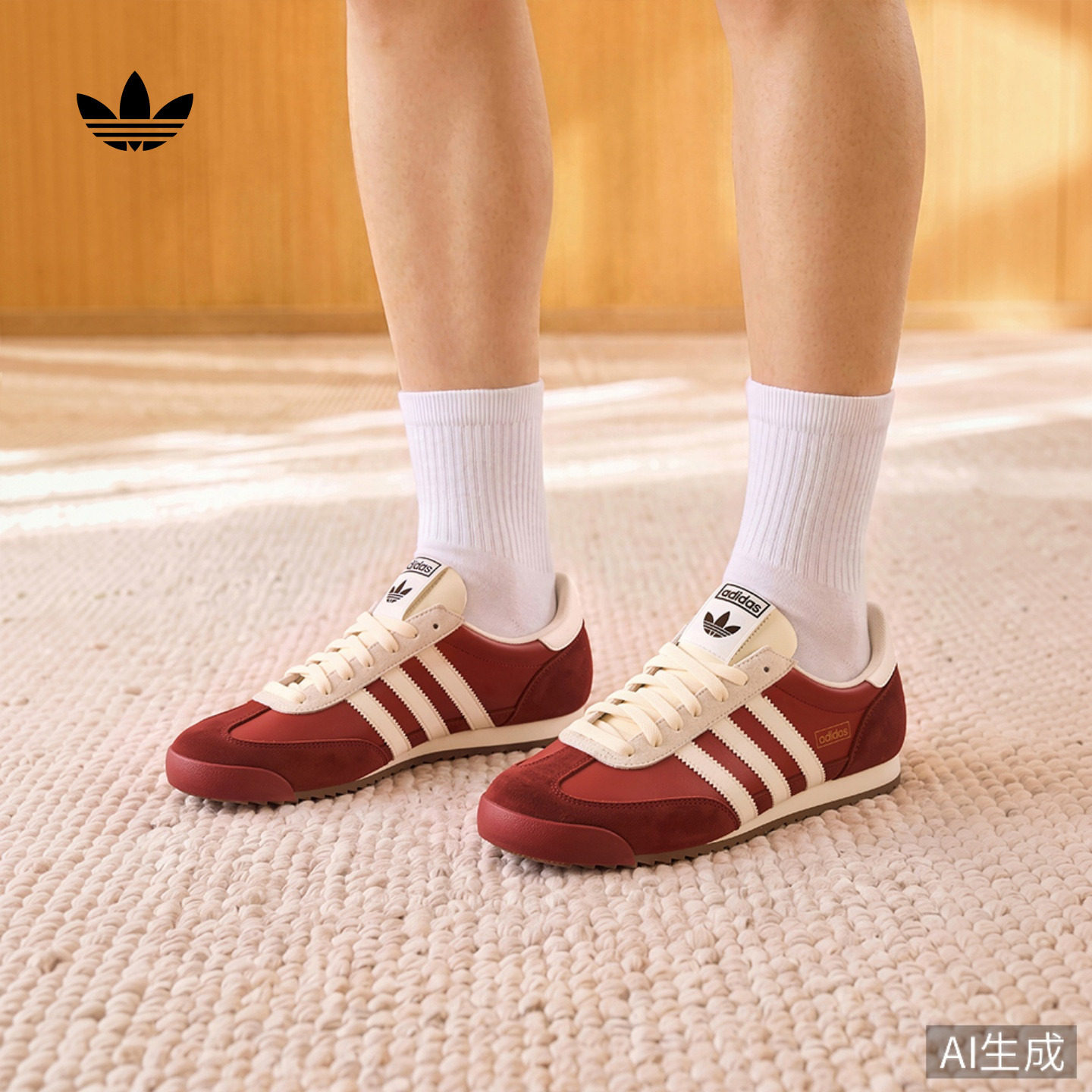「T头鞋」R71复古经典薄底运动鞋休闲鞋男女adidas阿迪达斯三叶草
