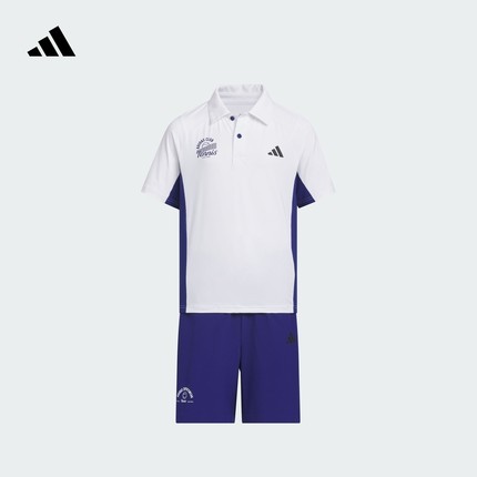 休闲舒适短袖套装男大童夏季新款adidas阿迪达斯官方轻运动KF0400