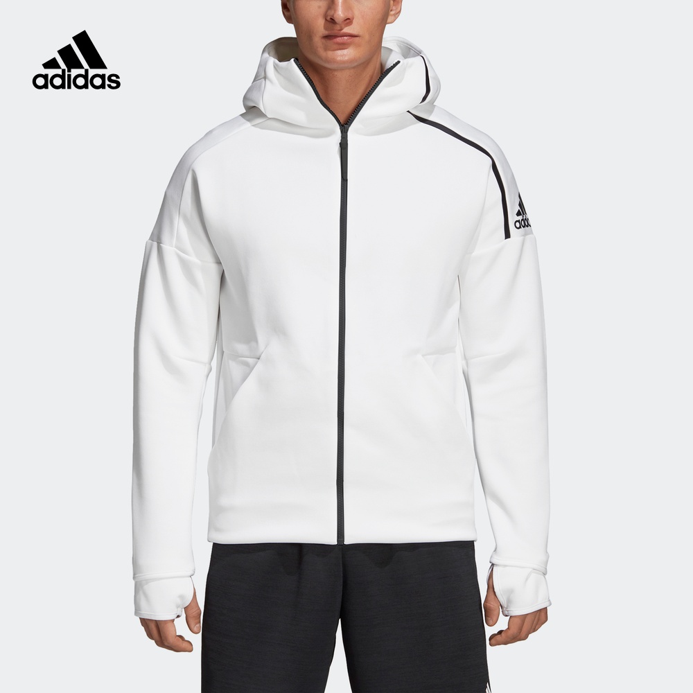 阿迪达斯官网adidas男装运动型格针织夹克外套EB5230EB5231EB52