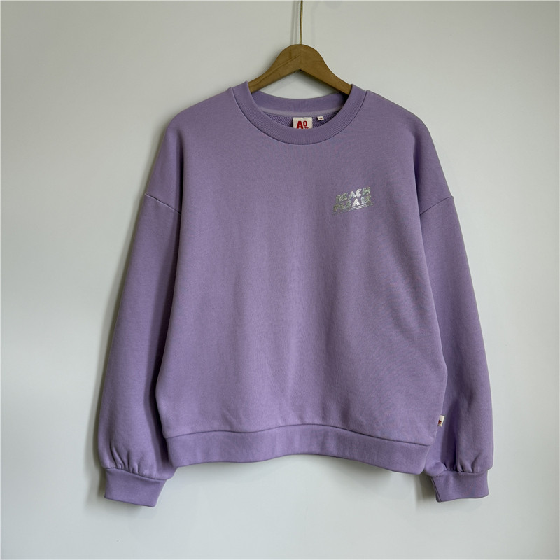 9C3 比利时AO76女童纯棉毛圈圆领卫衣 春秋6-16岁儿童套头上衣