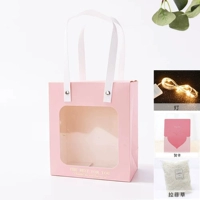 Розовый (отправить Lafite+Greeting Card+Light String)