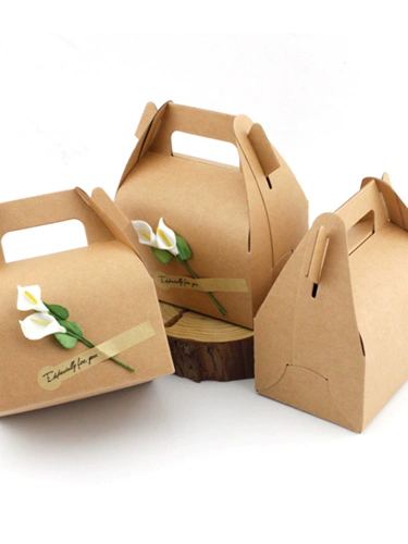 Коробка коробка для пирога в западе