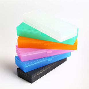 透明笔盒考试考场2B铅笔圆珠笔尺子圆规中小学生中性笔文具收纳盒