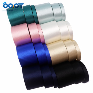 宝通饰品diy手工制作发饰材料领结配件高雅亮丝水晶缎压布条发夹