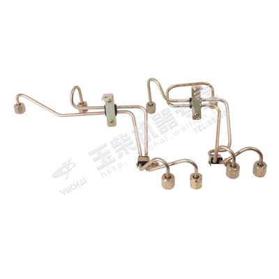 玉柴4110发动机E4500高压油管国四单体泵YC4E140 160配件原厂