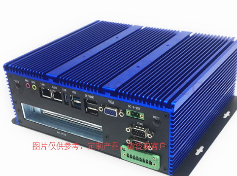 迷你工业产业PC工控机带独立显卡铝合金外壳散热超小型计算机i3i5
