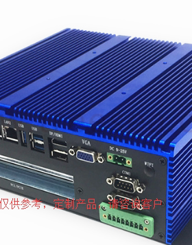 迷你工业产业PC工控机带独立显卡铝合金外壳散热超小型计算机i3i5