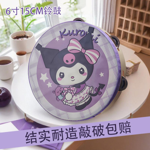 宝宝木制双面鼓儿童打击乐器