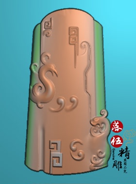仿古 龙凤82108浮雕图 精雕图 灰度图 雕刻图 JDP/bmp 如意桃子
