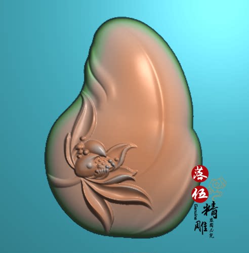 随形荷花43084浮雕图 精雕图 灰度图 雕刻图 JDP/bmp 荷花茂盛