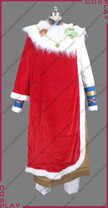 圣旗龙3451 cosplay服装 黑色五叶草:魔法帝之剑 尤里乌斯 新品