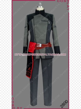 圣旗龙2800 cosplay服装 RWBY第四季 红白黑黄 Adam 亚当