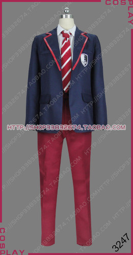 3247 cosplay服装 名校风暴 男校服 新品