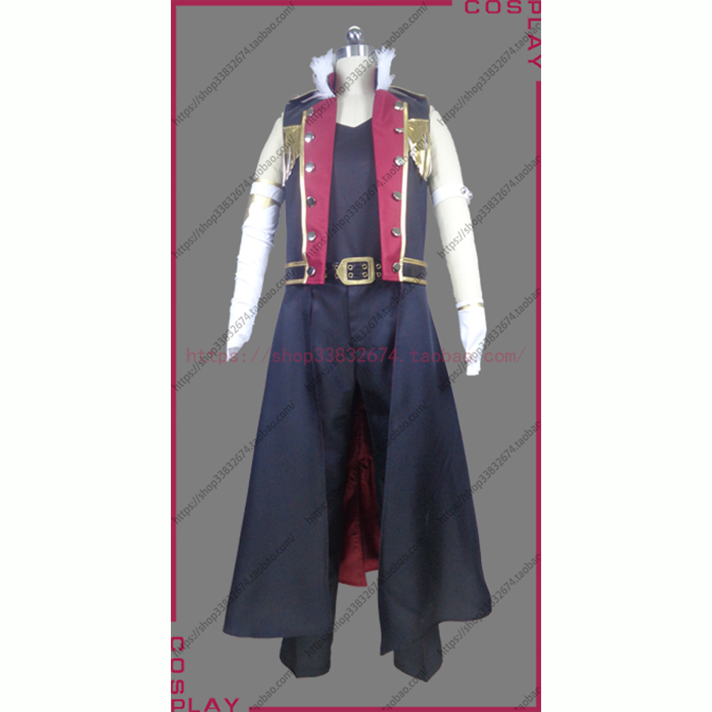 圣旗龙2551A cosplay服装 歌之王子殿下 黑崎兰丸 打歌服 新品