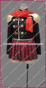 圣旗龙1154 cosplay服装 FF零式冬服 deuce 皮质肩盔