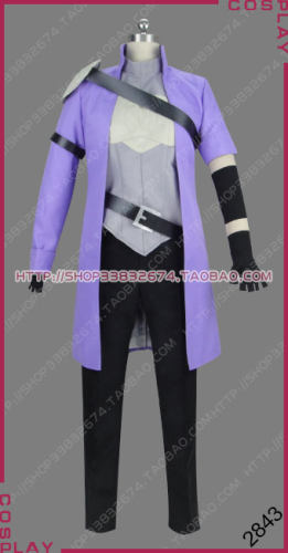 2843 cosplay服装 RWBY NDGO队长 Nebula Violette 妮布菈 新品
