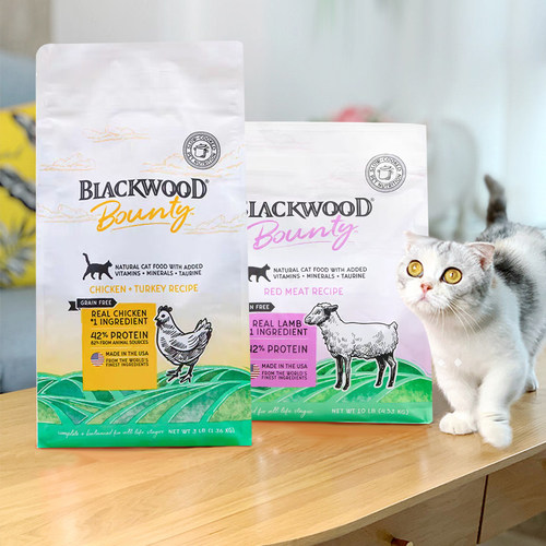 贝多芬宠物/美国进口珀萃Blackwood猫粮低温慢煮成幼猫无谷猫粮