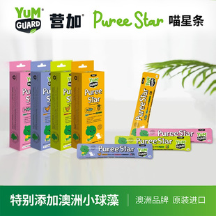 贝多芬宠物 6条 泰国营加YumGuard果泥猫咪鸡肉金枪鱼营养零食14g